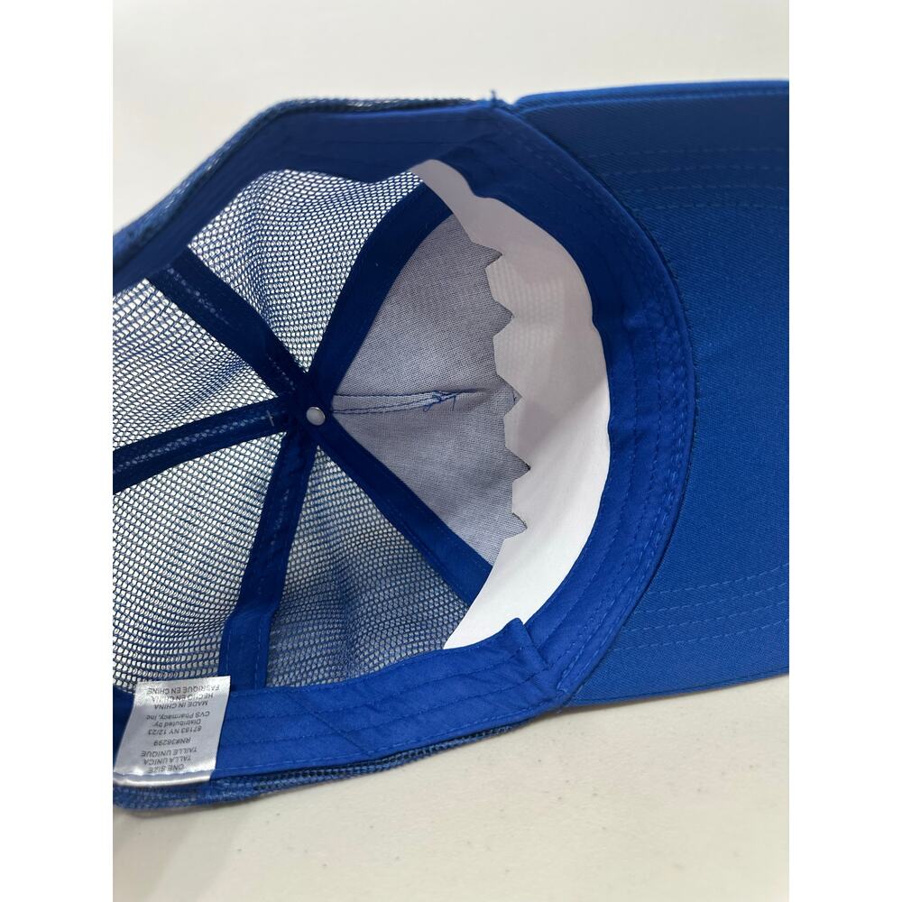 NWT Sun & Sky Great Lakes Fly Fishing Blue Trucker Hat Adjustable Mesh Snapback - Picture 7 of 7